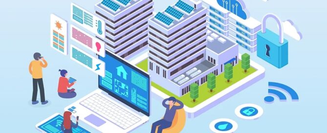 Illustration highlighting security for IIoT devices
