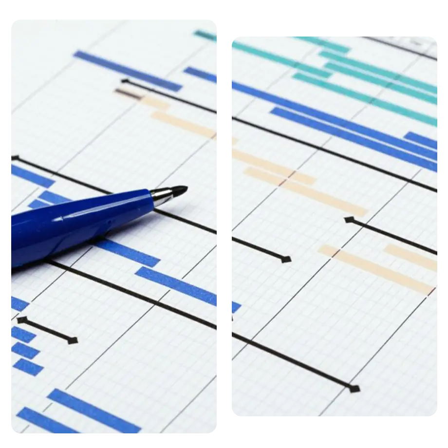 Pen placed on top of compliance reports