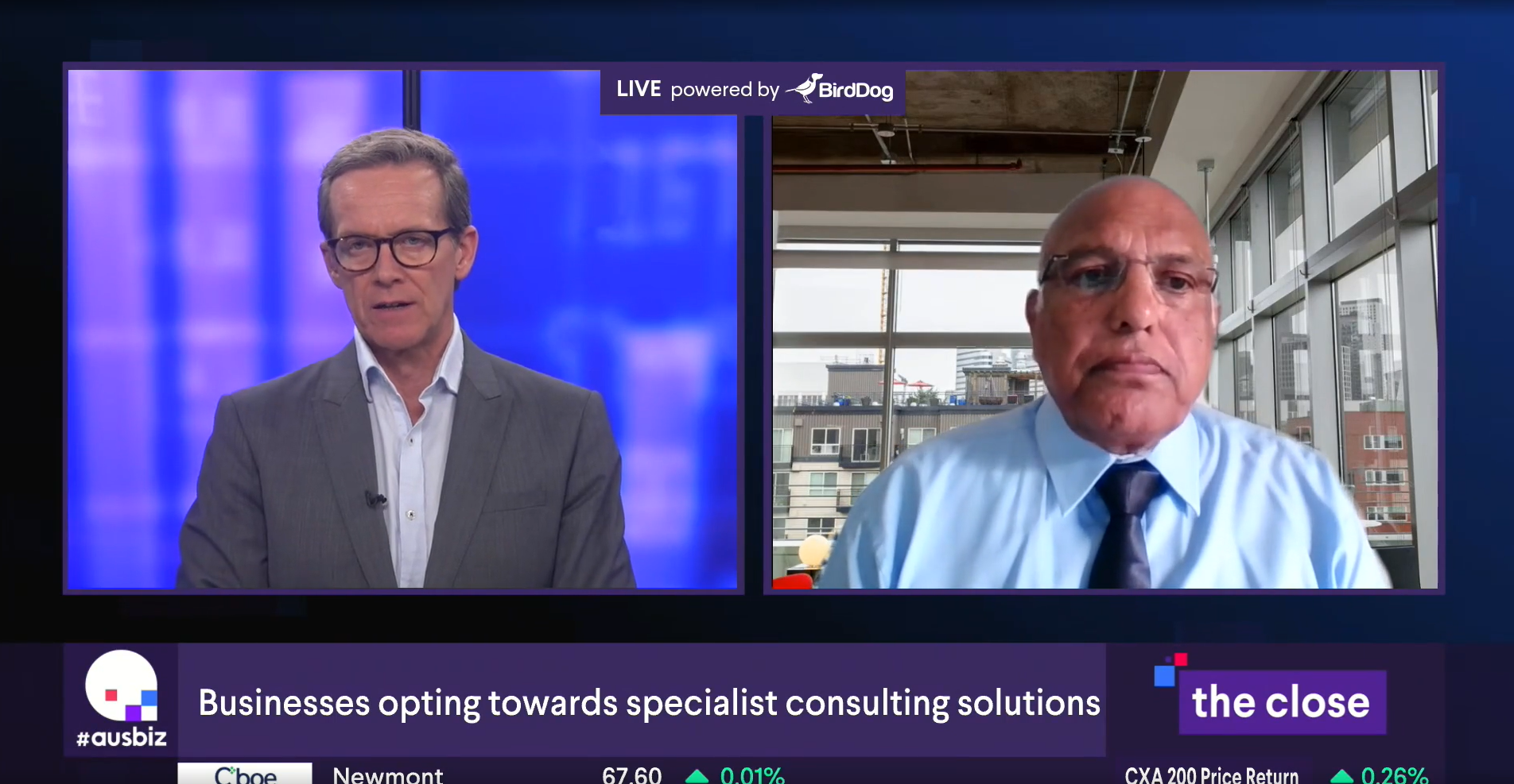 CEO and Co Founder, Anchoram Consulting CEO, Glenn Ashe, speaks with Ausbiz's Andrew Goeghegan on the benefits of tailored consultancy